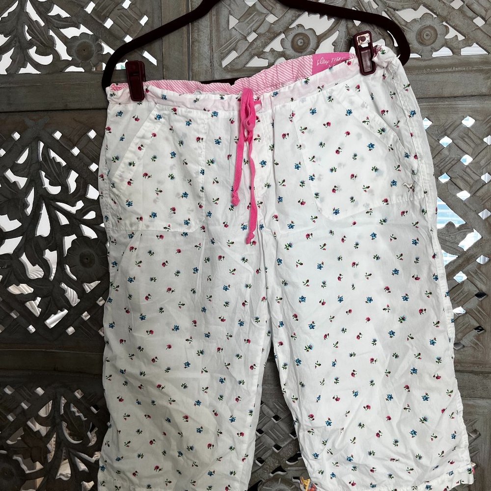 Victoria's Secret Pink Capri PJ pant L